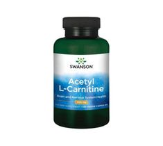 Swanson Acetyl L-Carnitine 500mg suplement diety 100 kapsułek