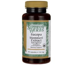 Swanson Bacopa Monniera Extract Bacognize 250mg suplement diety 90 kapsułek