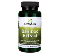 Swanson Bamboo Extract 300mg suplement diety 60 kapsułek