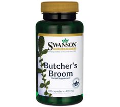 Swanson Butcher'S Broom 470mg suplement diety 100 kapsułek