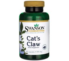 Swanson Cat''S Claw 500mg suplement diety 100 kapsułek