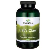 Swanson Cat's Claw 500mg suplement diety 250 kapsułek