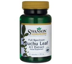 Swanson FS Buchu Leaf Bukko 100mg suplement diety 60 kapsułek