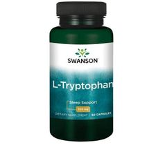 Swanson L-Tryptofan 500mg suplement diety 60 kapsułek