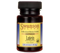 Swanson Luteina 20mg suplement diety 60 kapsułek