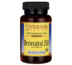 Swanson Resweratrol 250mg suplement diety 30 kapsułek