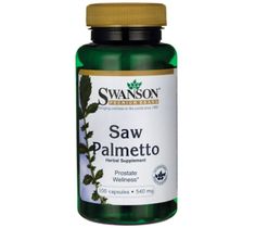 Swanson Saw Palmetto 540mg suplement diety 100 kapsułek