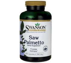 Swanson Saw Palmetto 540mg suplement diety 250 kapsułek