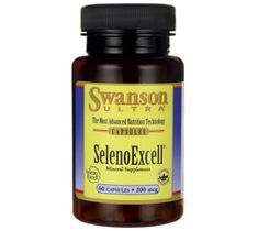 Swanson Selenoexcell Naturalny Selen 200µg suplement diety 60 kapsułek