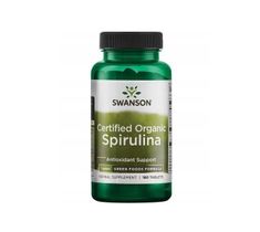Swanson Spirulina Organiczna suplement diety 180 tabletek
