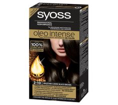 Syoss farba do każdego typu włosów oleo 2-10 brązowa czerń 50 ml