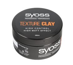 Syoss Texture Clay glinka do włosów silnie matująca 100 ml