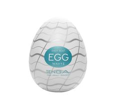 TENGA Easy Beat Egg Wavy II jednorazowy masturbator w kształcie jajka