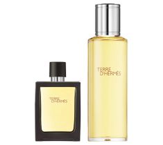 Terre D'Hermes zestaw perfumy z możliwością napełnienia 30ml + zapas 125ml (1 szt.)