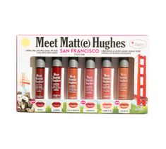The Balm Meet Matt(e) Hughes zestaw mini pomadek w płynie San Francisco 6x1.2ml