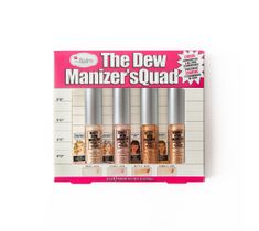 The Balm The Dew Manizer'sQuad Liquid Highlighters zestaw rozświetlaczy w płynie 8.4ml