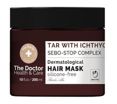 The Doctor Health & Care maska do włosów przeciw przetłuszczaniu Dziegieć + Ichthyol + Sebo-Stop Complex (295 ml)