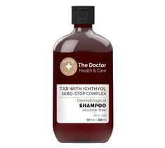 The Doctor Health & Care szampon do włosów przeciw przetłuszczaniu Dziegieć + Ichthyol + Sebo-Stop Complex (355 ml)