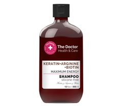 The Doctor Health & Care szampon do włosów wzmacniający Keratyna + Arginina + Biotyna (355 ml)