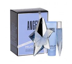 Thierry Mugler Angel zestaw woda perfumowana spray 50ml + miniatura wody perfumowanej 10ml + mleczko do ciała 50ml