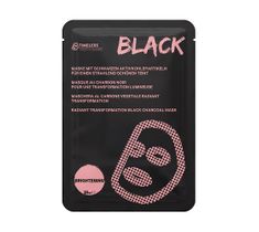 Timeless Truth Mask Radiant Transforming Black Charcoal Mask rozświetlająco-nawilżająca maseczka węglowa (30 ml)