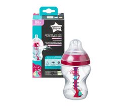 Tommee Tippee Closer To Nature Advanced Anti-Colic butelka antykolkowa 3m+ Girl (260 ml)