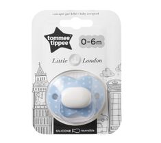 Tommee Tippee Little London smoczek uspokajający 0-6m Boy