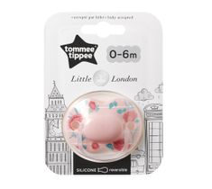 Tommee Tippee Little London smoczek uspokajający 0-6m Girl