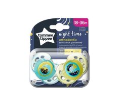 Tommee Tippee Night Time smoczek uspokajający 18-36m 2szt.