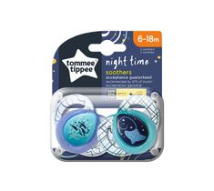 Tommee Tippee Night Time smoczek uspokajający 6-18m 2szt