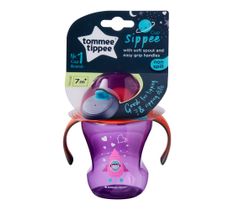 Tommee Tippee Sippee Cup kubek niekapek z uchwytami 7m+ Girl 230ml