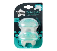 Tommee Tippee Teethe'n'Soothe gryzak dziąsełko na ząbkowanie 3m+ 2szt