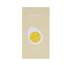 Tony Moly Egg Pore Nose Pack oczyszczający plaster na nos z węglem i sproszkowaną skorupką jajka 1szt
