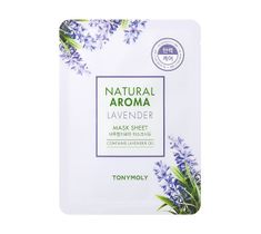 Tony Moly Natural Aroma Mask Sheet Lavender regenerująca maska do twarzy 21g