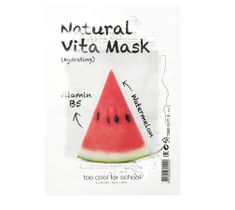 Too Cool For School Natural Vita Mask naturalna maska nawilżająca do twarzy Hydrating (23 g)