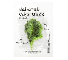 Too Cool For School Natural Vita Mask naturalna maska ujędrniająca do twarzy Firming (23 g)