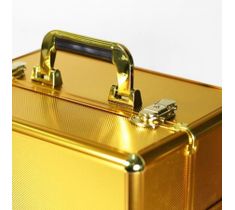Comfort Plain – kufer z przegródkami na lakiery Gold (1 szt.)