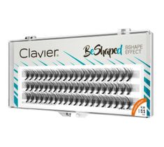 Clavier – BeShaped Sztuczne rzęsy w kępkach typu B 11 mm (1 op.)