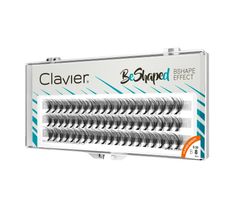 Clavier – BeShaped Sztuczne rzęsy w kępkach typu B 8 mm (1 op.)