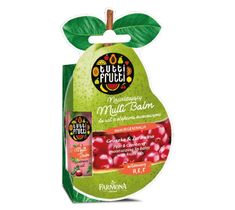 Tutti Frutti – Balsam do ust nawilżający Gruszka & Żurawina (12 ml)
