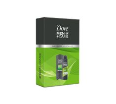 Dove Men+Care Zestaw prezentowy Extra Fresh dezodorant w sprayu 150ml+żel pod prysznic 400ml (1 szt.)