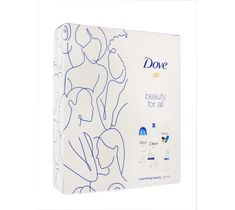 Dove Zestaw prezentowy Nourishing Beauty deo spray Original 150ml + żel pod prysznic Deeply 250ml+balsam do ciała Rich Care 250ml (1 szt.)