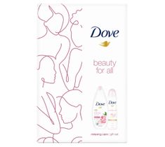 Dove Zestaw prezentowy Relaxing Care deo spr.Powder Soft 150ml + żel p/pr. Renewing 250ml (1 szt.)