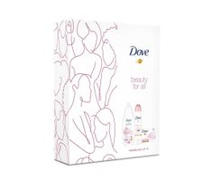 Dove Zestaw prezentowy Relaxing Care deo spr.150ml + żel p/pr. 250ml+mydło kostka 100g (1 sz.)