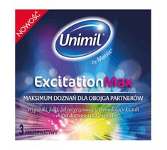 Unimil Excitation Max prezerwatywy (3 szt.)