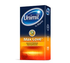 Unimil Max Love lateksowe prezerwatywy 12szt