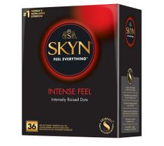 Unimil Skyn Intense Feel nielateksowe prezerwatywy z wypustkami (36 szt.)