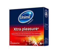 Unimil Xtra Pleasure lateksowe prezerwatywy 3szt