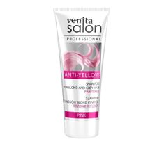 Venita Anti-Yellow Shampoo szampon do włosów blond i siwych Pink 200ml