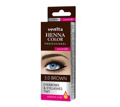 Venita Henna Color Gel żelowa farba do brwi i rzęs 3.0 Brown